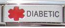 Diabetic - superlink medical laser 9mm Italian charm